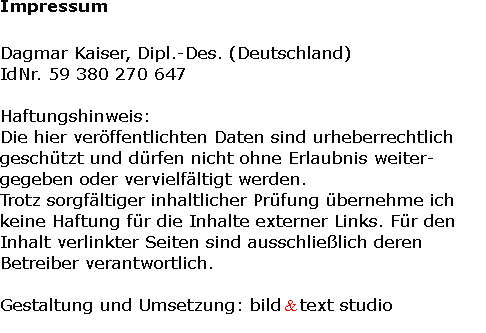 Impressum